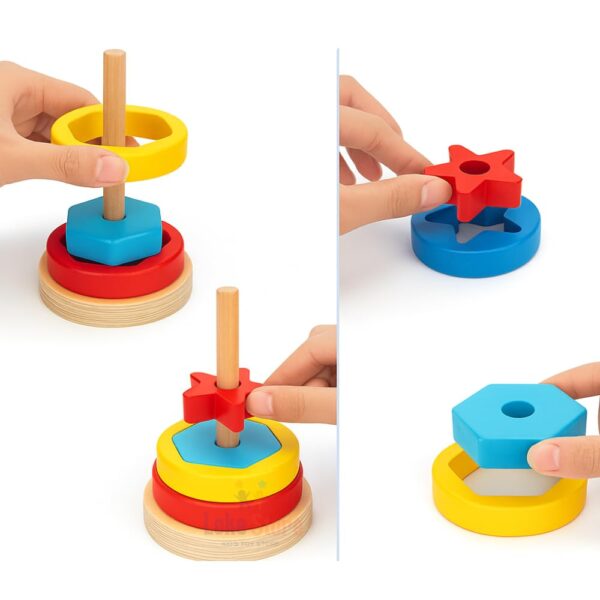 Wooden Rain bow