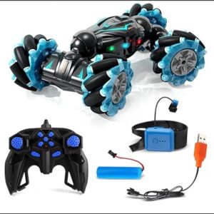 Hand Gesture Sensor RC Stunt Car Double Sided Rotating Remote Control Ca