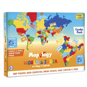 World map puzzle